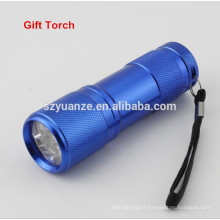 Mini lampe de poche, mini lampe de poche menée, mini lampe de poche pour enfants, lampe torche led